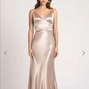 Jenny Yoo, Petal, Satin Breanna Dress Size 8